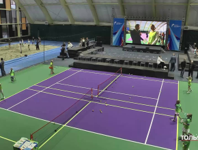 Профессиональные теннисные корты и всё необходимое для комфортных тренировок! О новом ФОКе с теннисным уклоном – программа «ПРОспорт» на телеканале ТОЛЬЯТТИ 24