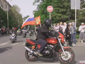 Мотопробег, прошедший в Тольятти в честь Дня Победы, объединил байкеров из нескольких регионов Поволжья