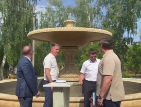 В День города после реконструкции открыт фонтан в Портпоселке