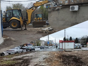 Ларёк снесён. В Центральном районе Тольятти освободили городскую землю от незаконного строения