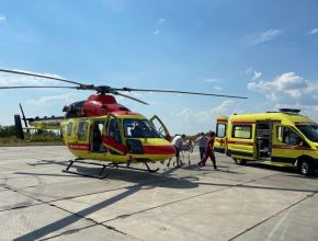Самая скорая помощь. С начала года вертолет санавиации доставил в медучреждения Тольятти и Самары более 70 пациентов